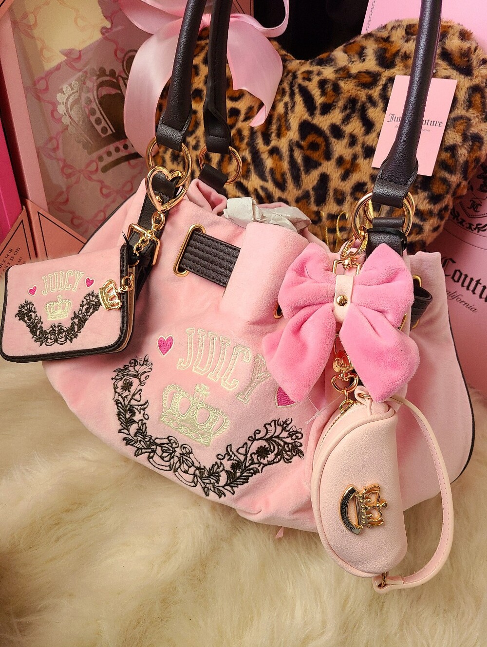 Juicy Couture Bag & Wallet Set 💗